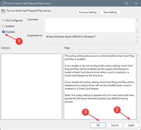 windows security smart card disable|remove smart card prompt.